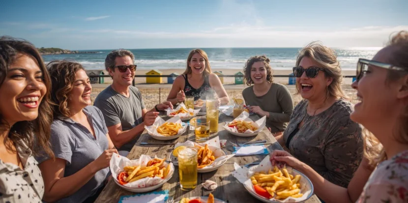 A Seaside Feast: Enjoying Fish and Chips in Rhyl