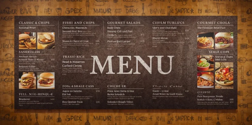 Exploring Our Menu From Classic Fish and Chips to Modern Twists